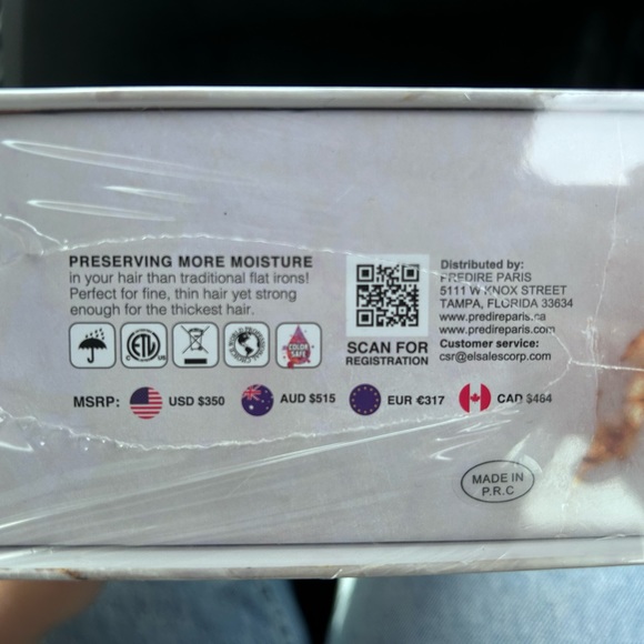 Prédiré Flat Iron with ceramic plates - Picture 2 of 3